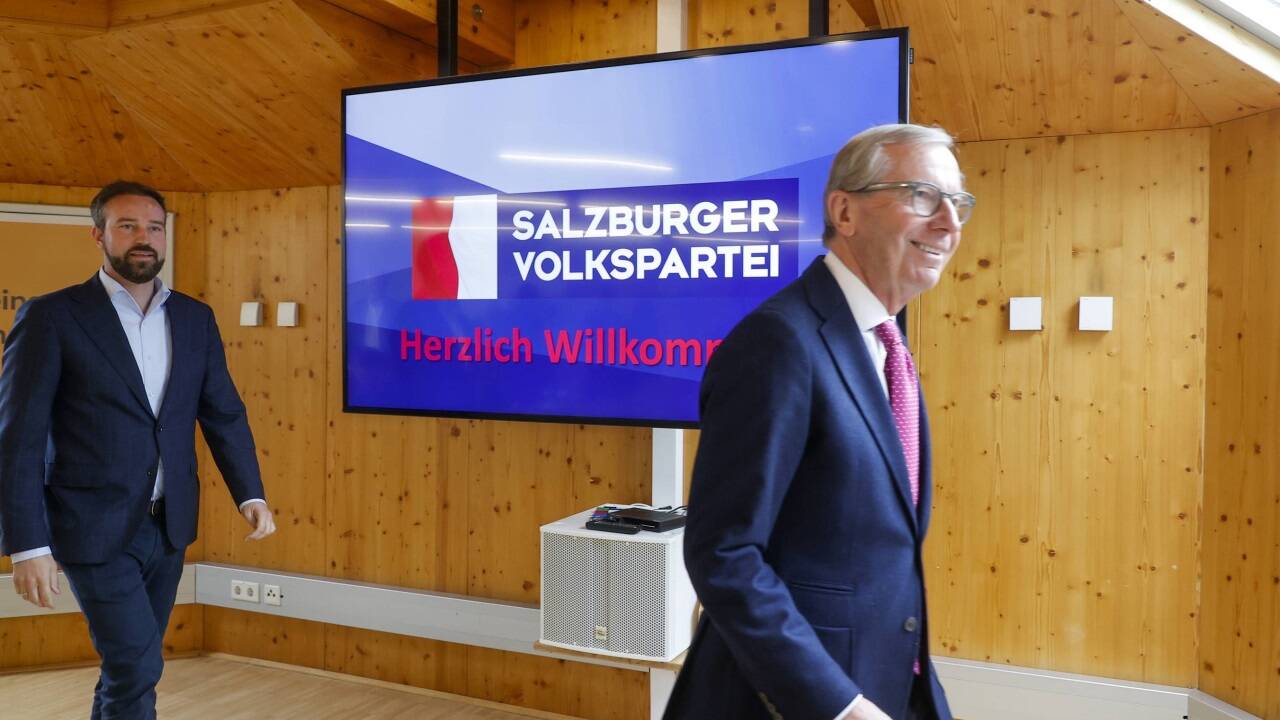 Wilfried Haslauer ist seit 2004 ÖVP-Chef und seit 2013 Landeshauptmann in Salzburg. Die Nachfolgefrage ist geregelt, die Wahl auf Stefan Schnöll gefallen.  