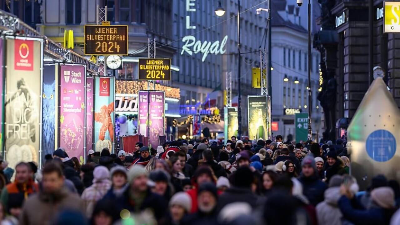 Dichtes Gedränge, aber alles verlief friedlich 