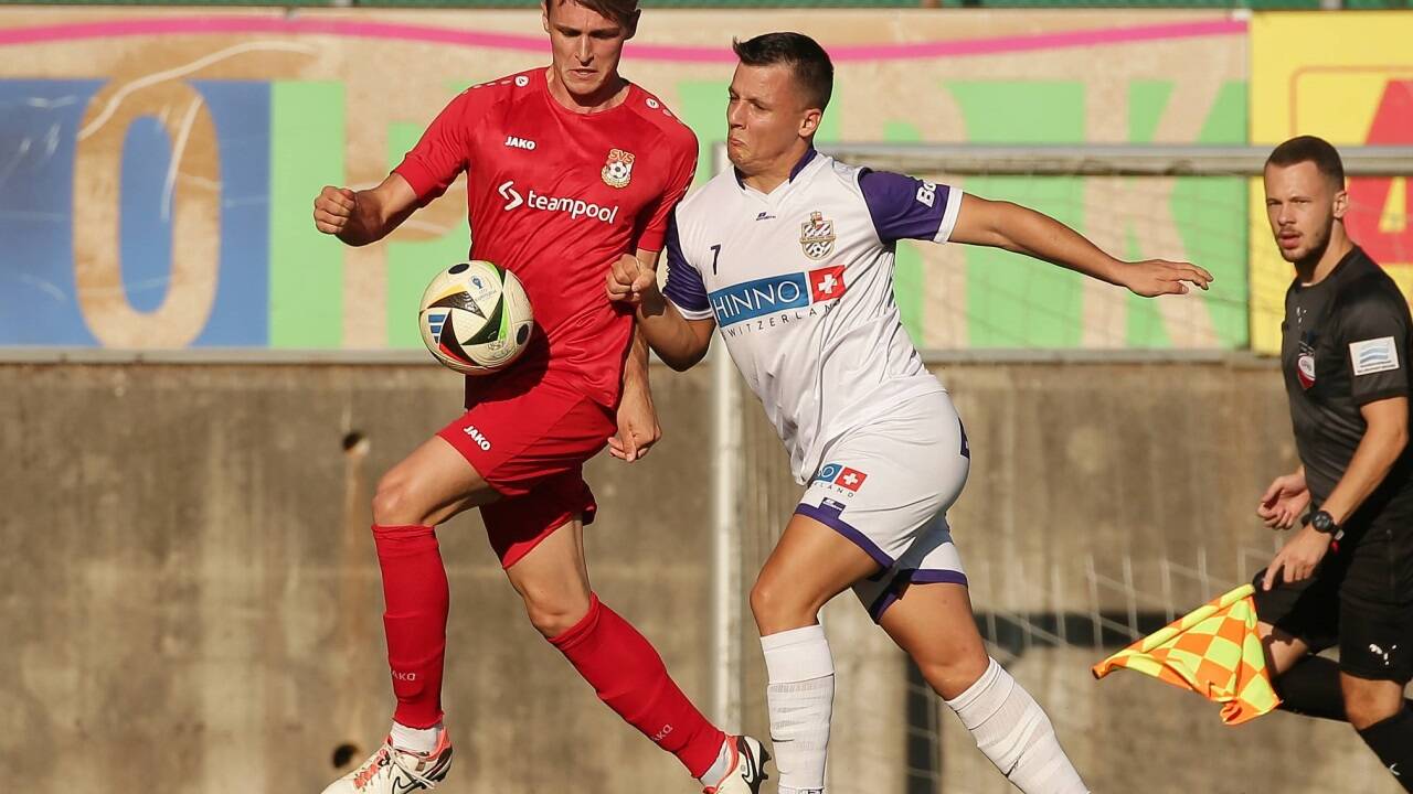 Hallwangs Ante Skaro (rechts) könnte die Salzburger Liga verlassen. 