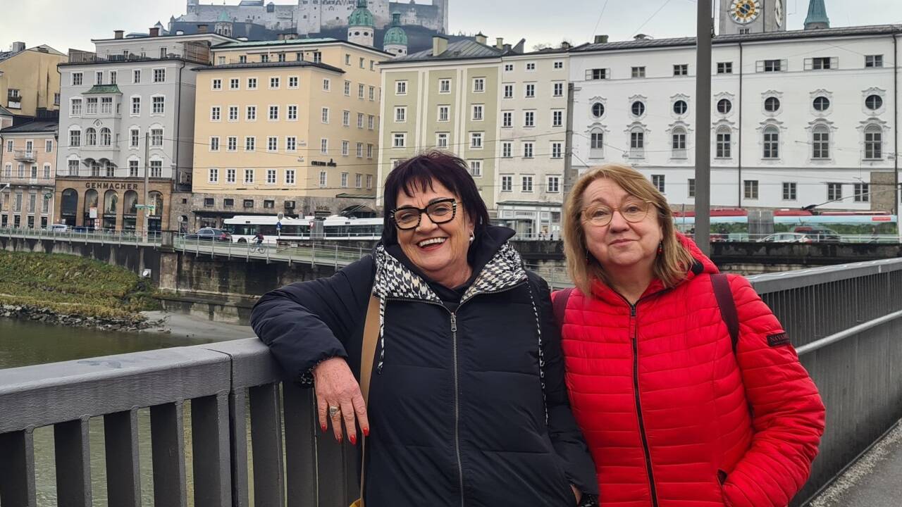 Ida Grobbauer (links) und Michaela Hoppe bauen mit ihren Podcasts Brücken zu älteren Menschen. Ida Grobbauer (links) und Michaela Hoppe bauen mit ihren Podcasts Brücken zu älteren Menschen.