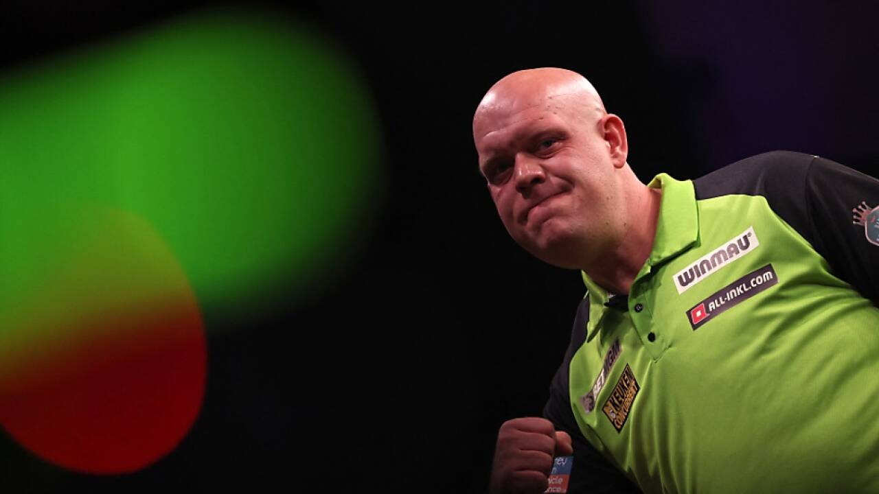 Michael van Gerwen ist gut in Form 