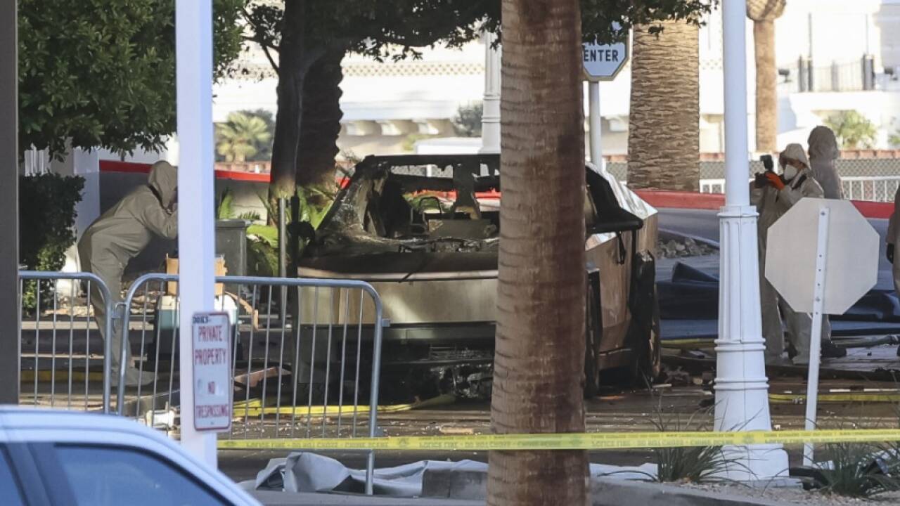 Tesla-Cybertruck in New York explodiert 