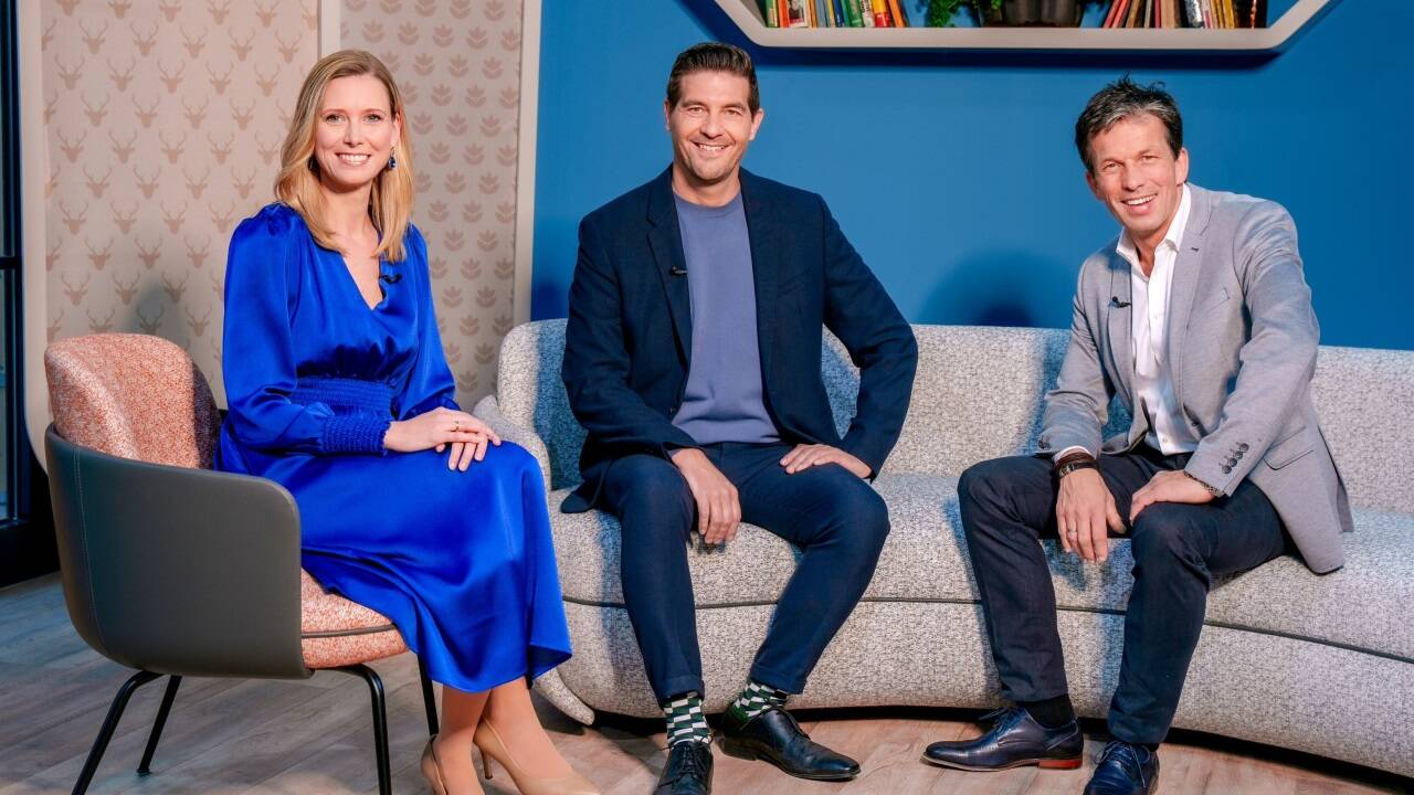 „Studio 2“ schlägt ein neues Kapitel auf: Ab dem 7. Jänner gibt es ein neues Studio und mit Verena Hartlieb auch eine neue Moderatorin – im Bild mit Norbert Oberhauser und Martin Ferdiny. 