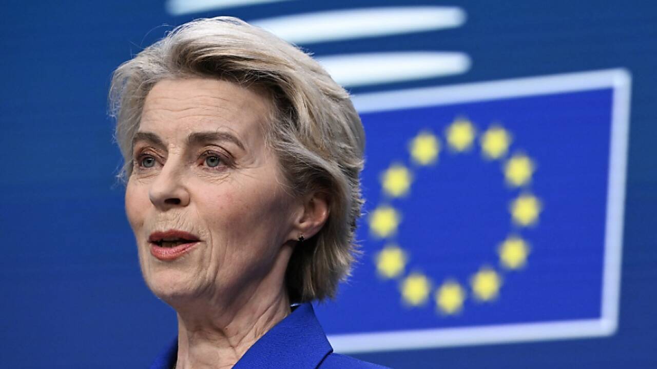 EU-Kommissionpräsidenton Ursula von der Leyen 