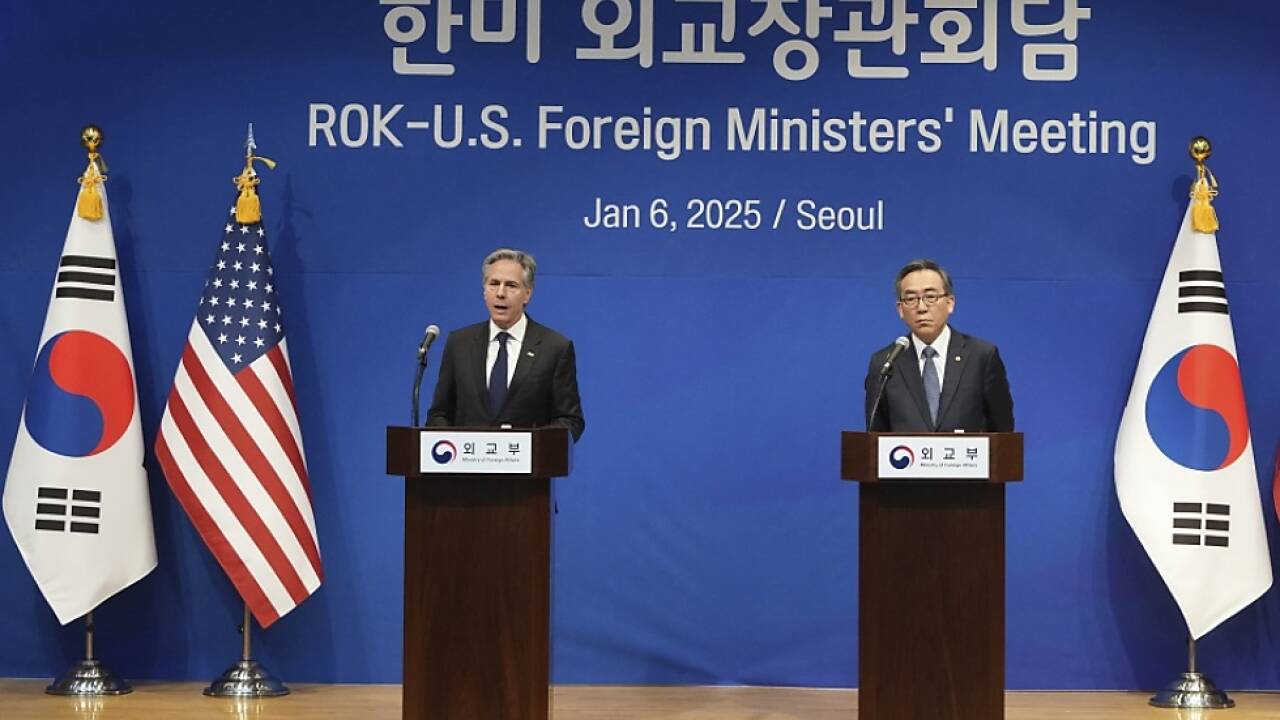 US-Au§enminister Antony Blinken in Seoul 