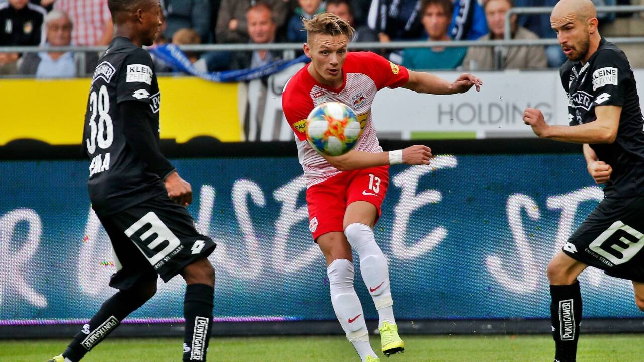 Hannes Wolf (Mitte) gewann mit Red Bull Salzburg drei Meistertitel. 