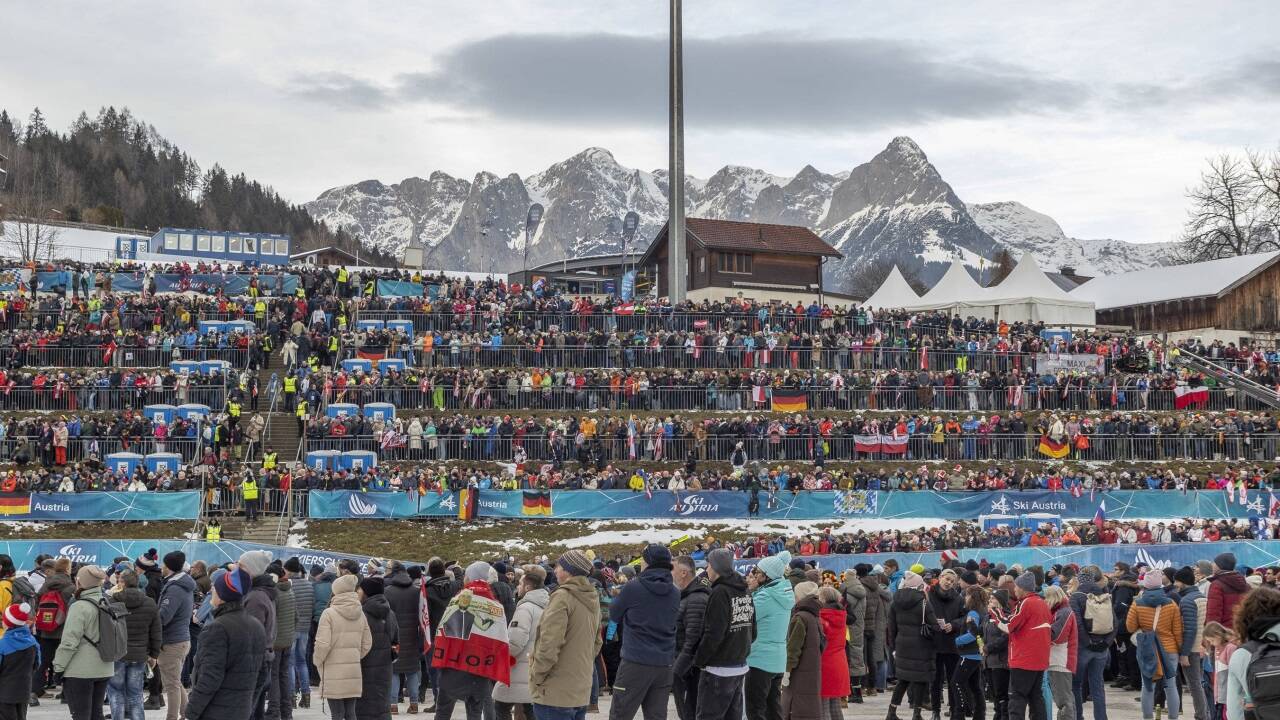 Eindrücke vom Finale der Vierschanzentournee in Bischofshofen.  