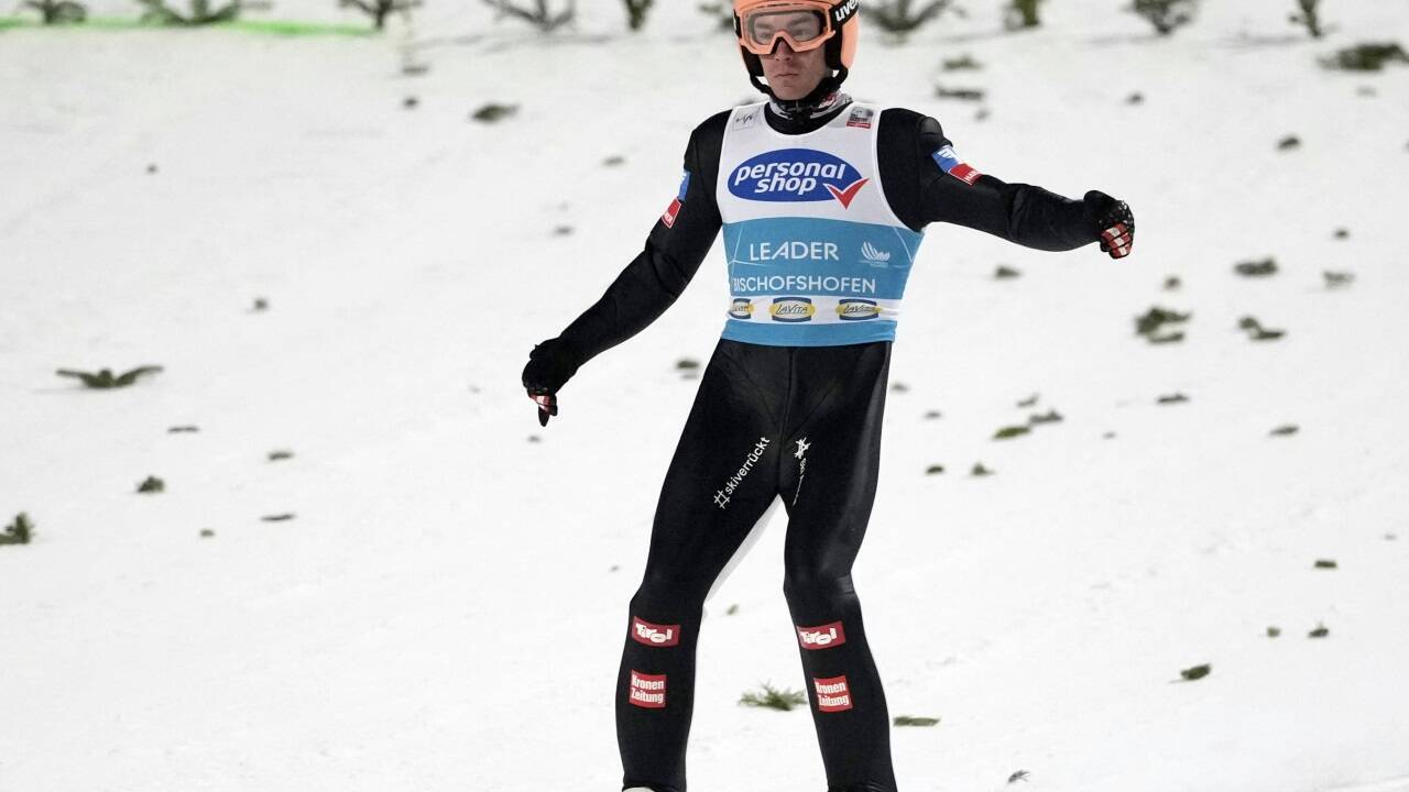 Pech beim letzten Sprung: Stefan Kraft. 