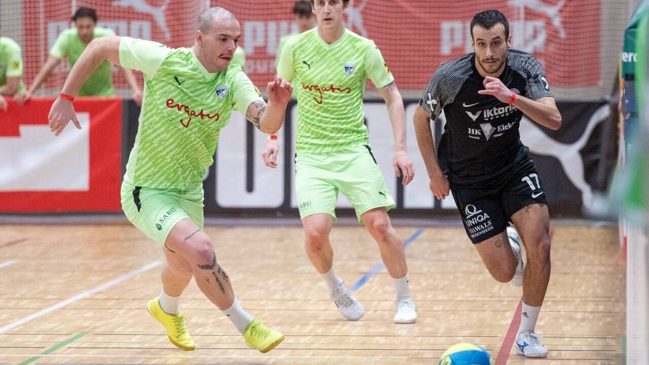 Salzburger-Liga-Kicker Patrick Probst (links) spielte ein großartiges Turnier und holte mit Bürmoos Platz zwei. 