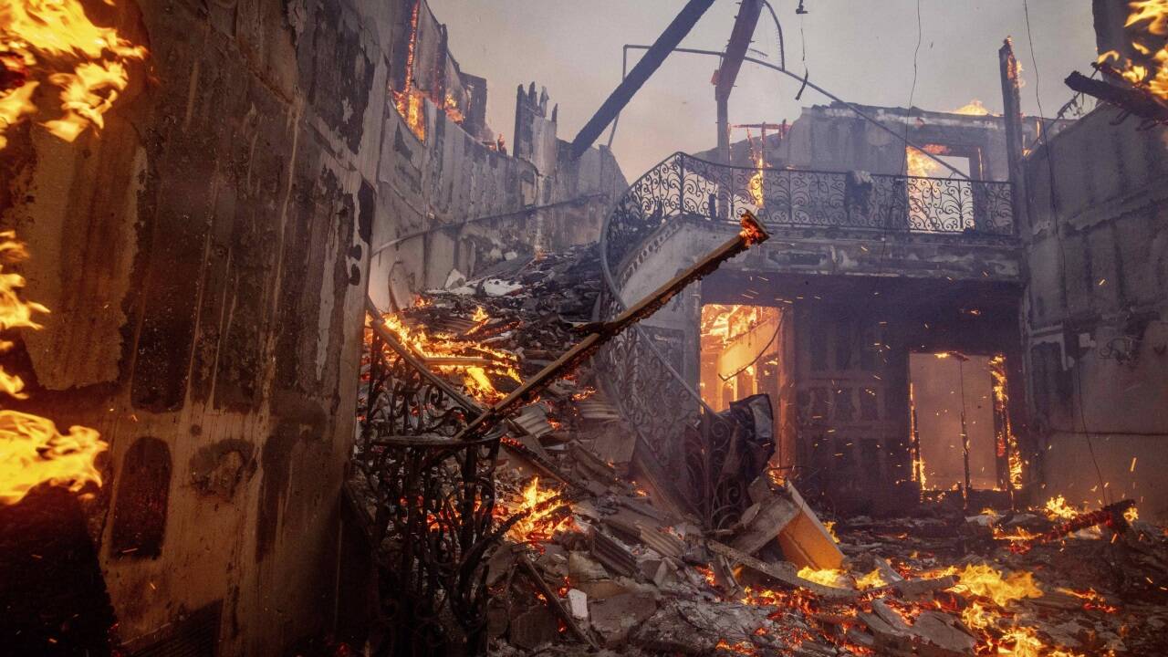 Mehrere Prominente mussten sich in Sicherheit bringen 