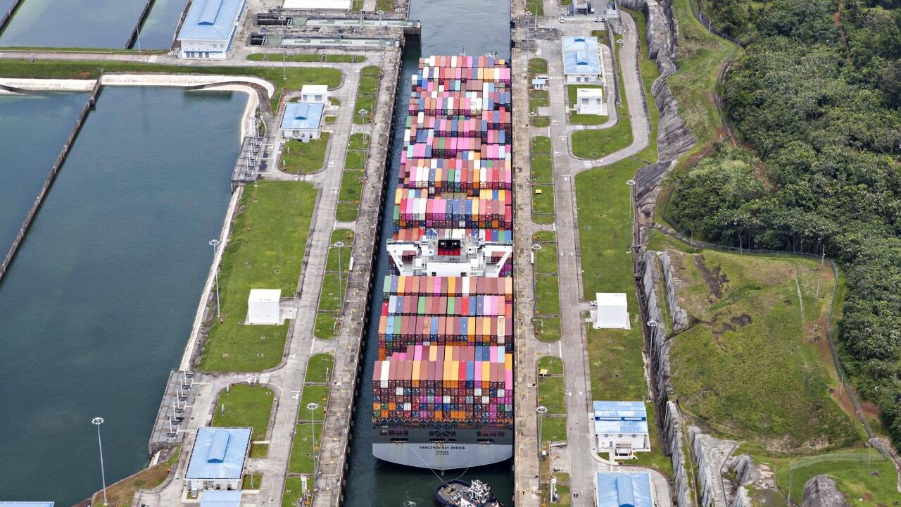 Donald Trump erhebt Anspruch auf den Panamakanal.  