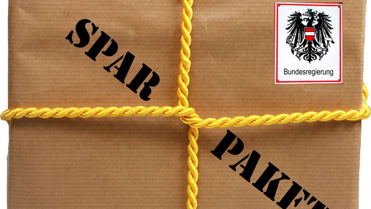 Ein Sparpaket wird kommen.  