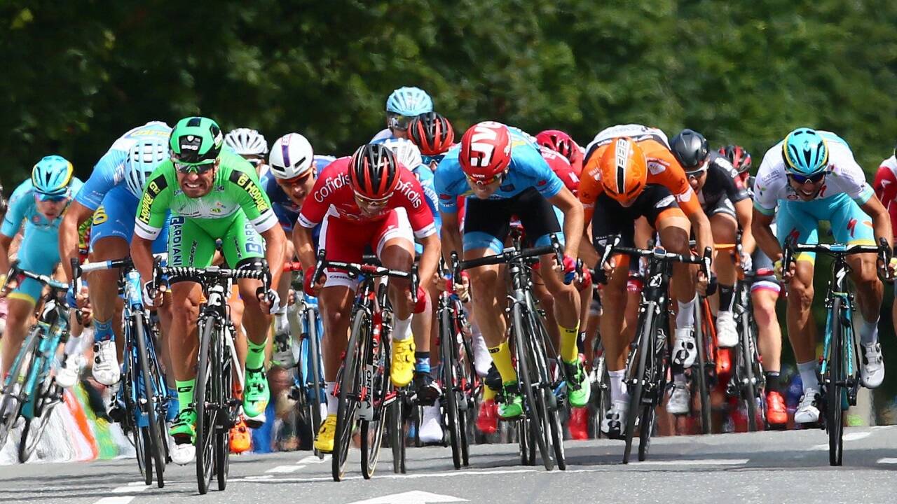 Tourziel Salzburg: 2016 wurde auf dem Rudolfskai gesprintet.  