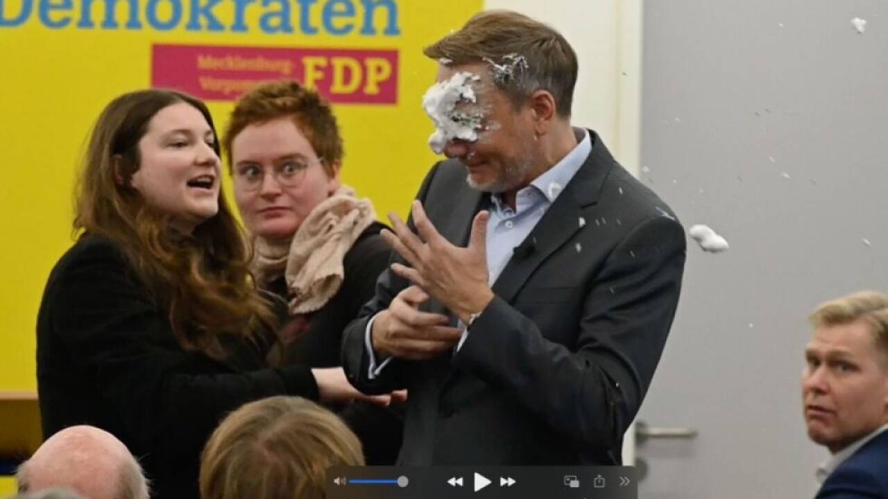 'Es war leider nicht Sahne, sondern nur Seife' 