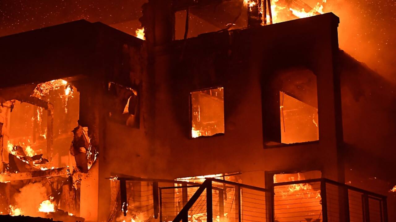 Zahlreiche Häuser in Malibu sind abgebrannt 
