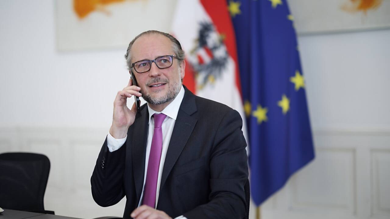 Schallenberg im Gespräch mit europäischen Spitzenpolitikern Schallenberg im Gespräch mit europäischen Spitzenpolitikern