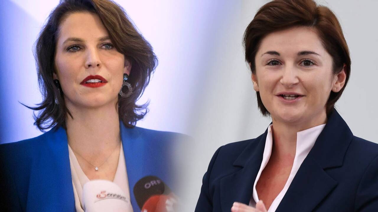 Karoline Edtstadler (ÖVP) und Marlene Svazek (FPÖ) 