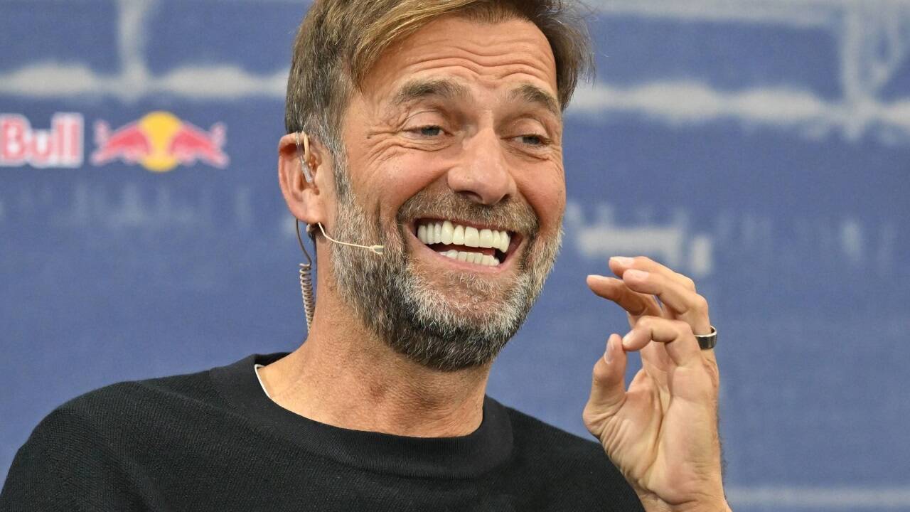 Jürgen Klopp wurde von Red Bull am Dienstag im Hangar-7 offiziell vorgestellt.  