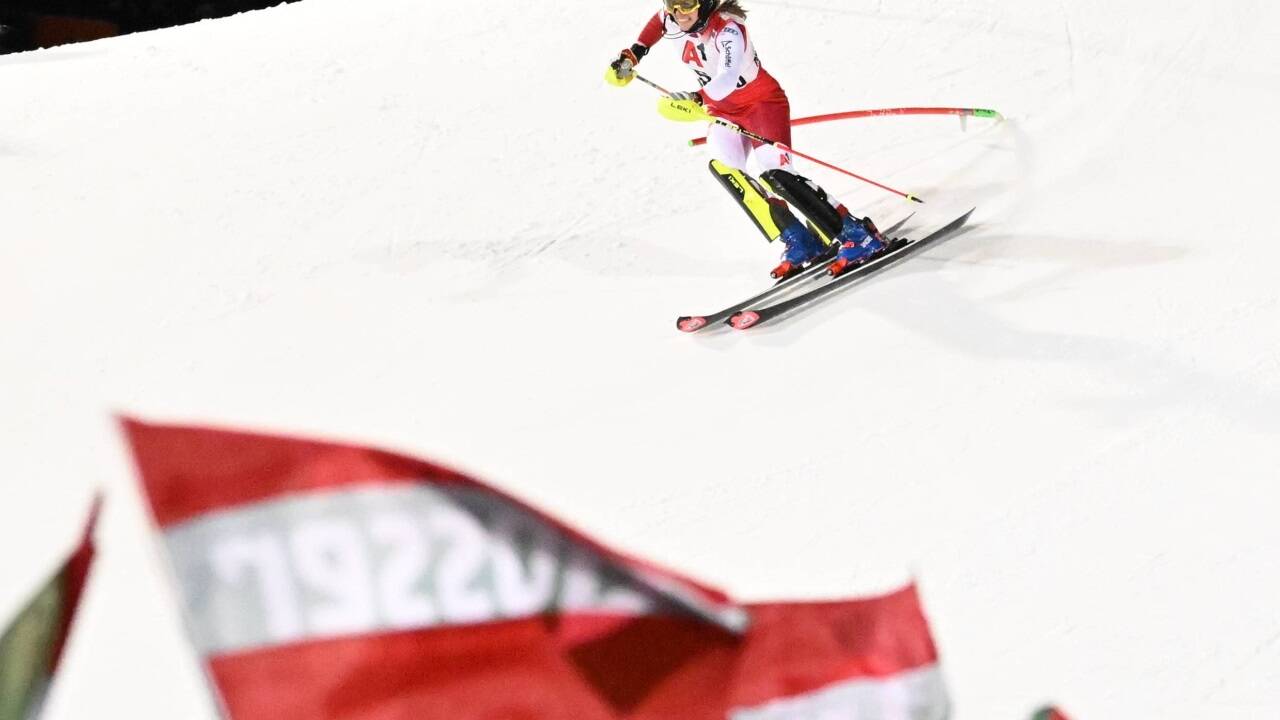 Katharina Liensberger verpasste den Heimsieg in Flachau 
