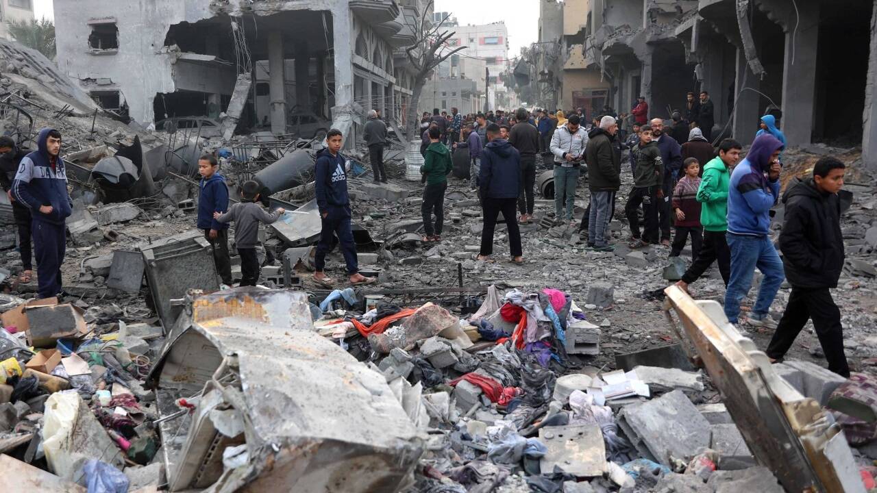 Waffenruhe im Gazastreifen steht auf der Kippe. 