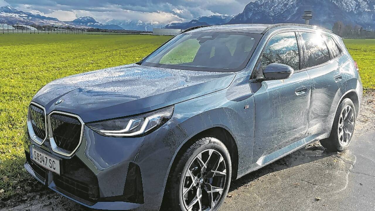Ungewohnt, aber nicht unhübsch: der neue BMW X3. 