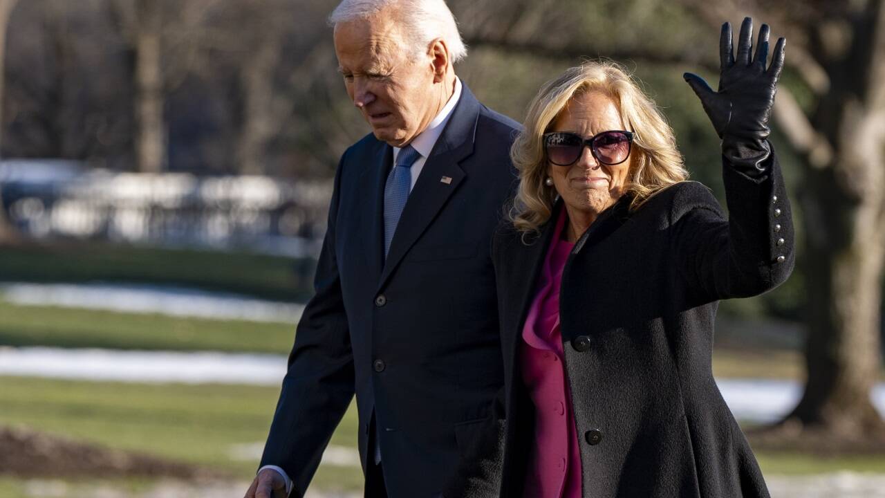 Seit Samstag wird umgesiedelt: Joe und Jill Biden ziehen am Montag aus dem Weißen Haus aus, Melania und Donald Trump ein. 