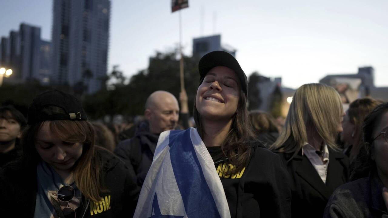 Erleichterung in Tel Aviv: Die drei Frauen sind befreit.  