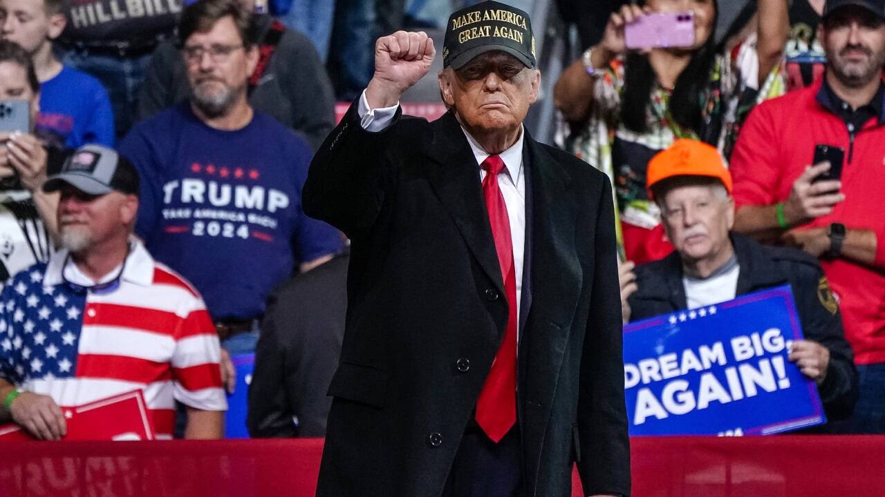 Trump wird als 47. US-Präsident vereidigt. 