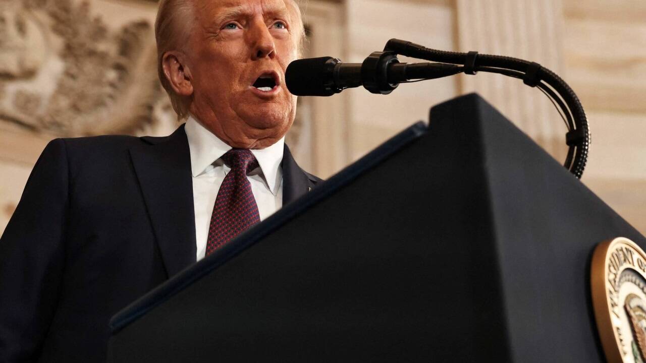 Donald Trump leugnet die menschengemachte Erderwärmung.  