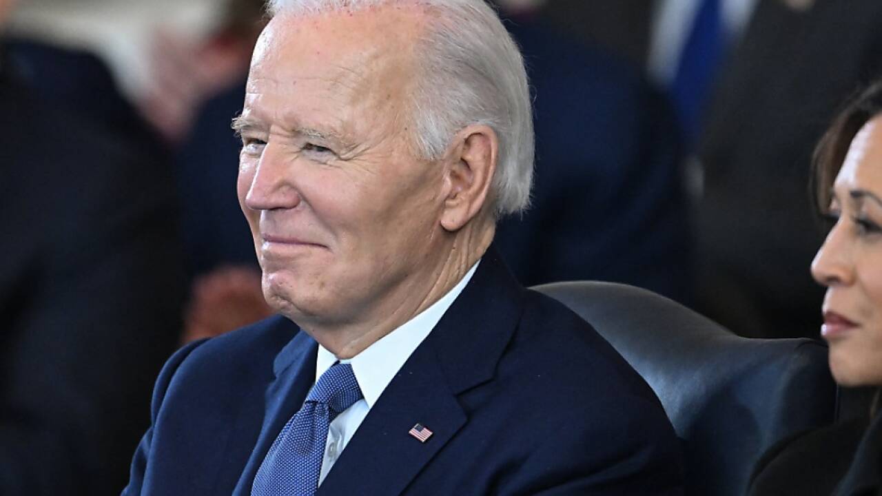 Bisheriger US-Präsident Joe Biden bei Trump-Angelobung Bisheriger US-Präsident Joe Biden bei Trump-Angelobung