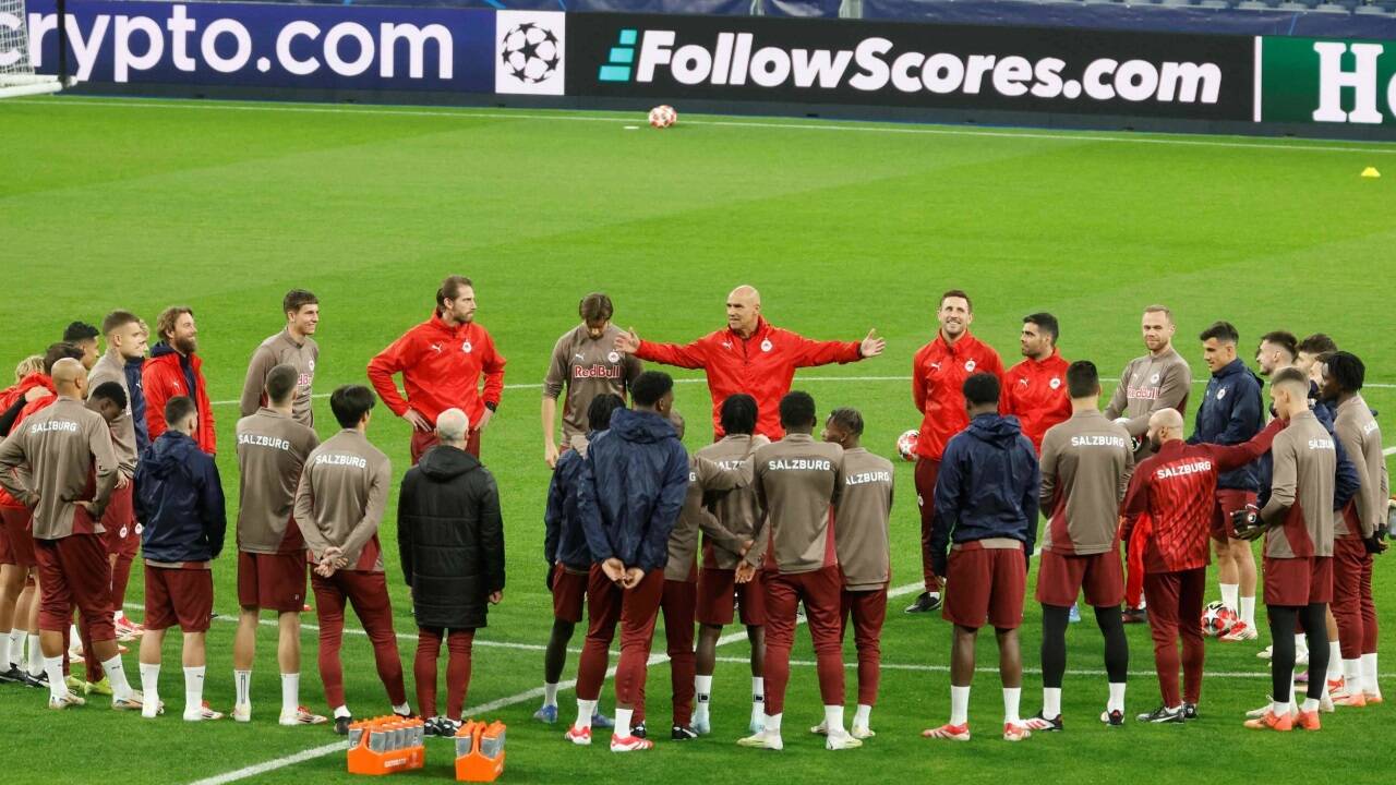 Red Bull Salzburg gastiert erstmals im ehrwürdigen Bernabeu-Stadion. 