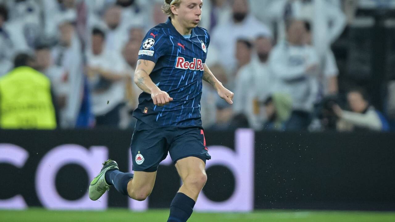 Bullen-Antreiber Mads Bidstrup gelang in Madrid ein sehenswerter Treffer. Bullen-Antreiber Mads Bidstrup gelang in Madrid ein sehenswerter Treffer.