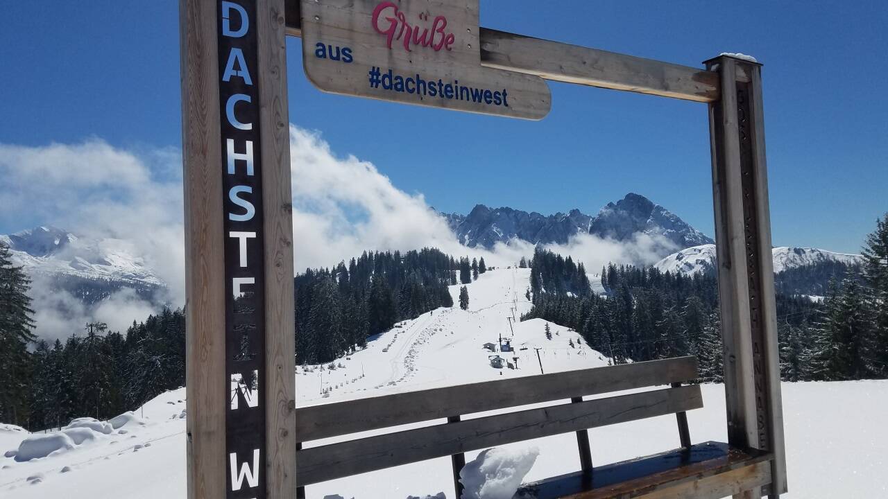 Bildschön: Gosaukamm mit Donnerkogel (rechts).  