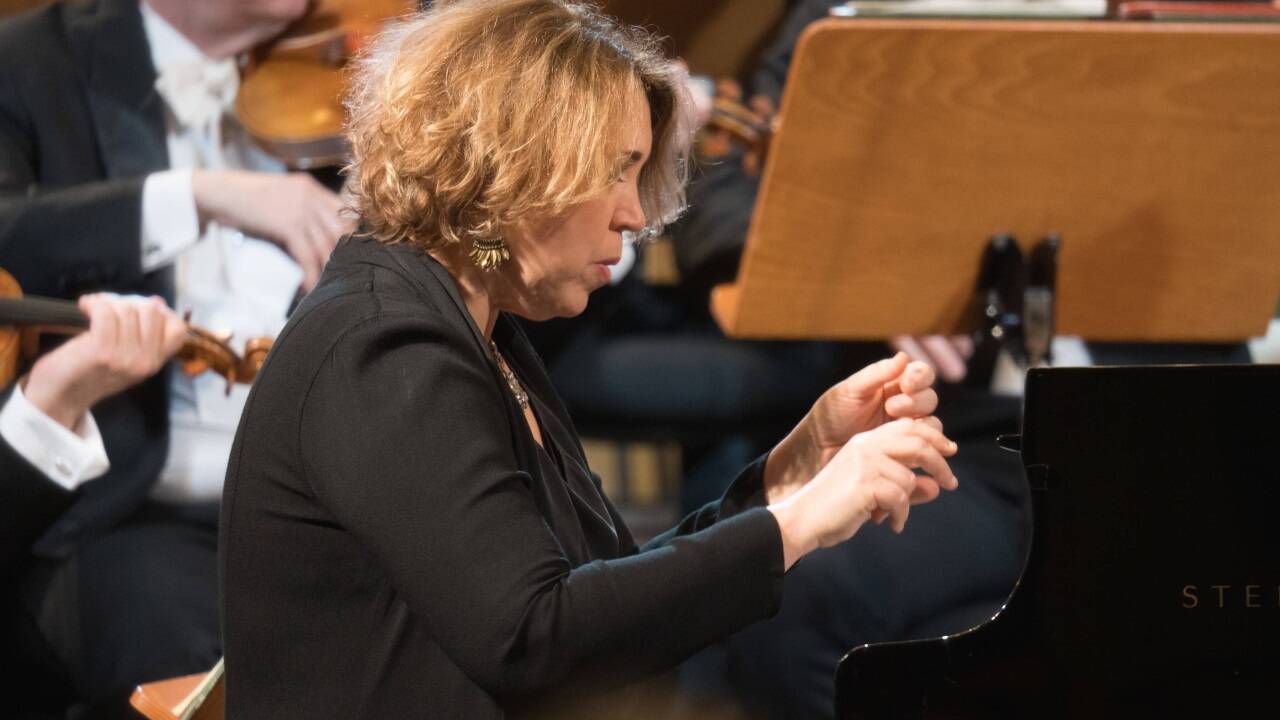 Gabriela Montero spielte Mozart 