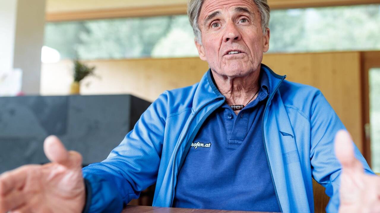 Bergsteiger-Legende Peter Habeler. 