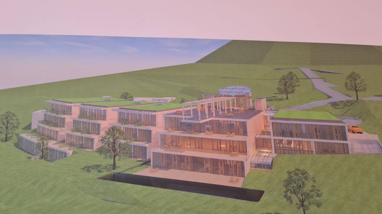 Am Dienstag wurde im Salzburger Gestaltungsbeirat der überarbeitete Entwurf von Architekt Erich Wagner für den Neubau des Hotels Kobenzl vorgelegt. 