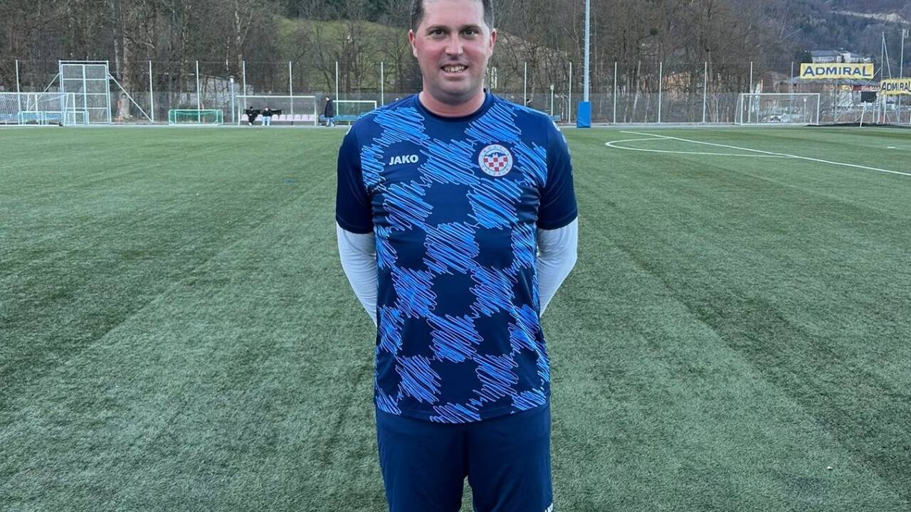 Jurica Mustac ist zurück auf dem Fußballplatz. 