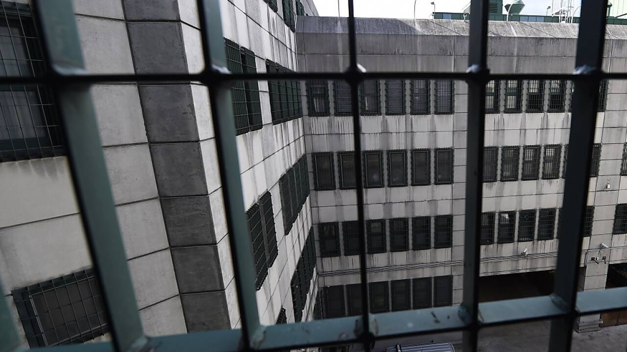 Blick in einen Innenhof der Justizanstalt Wien-Josefstadt, des größten Gefängnisses in Österreich. Blick in einen Innenhof der Justizanstalt Wien-Josefstadt, des größten Gefängnisses in Österreich.