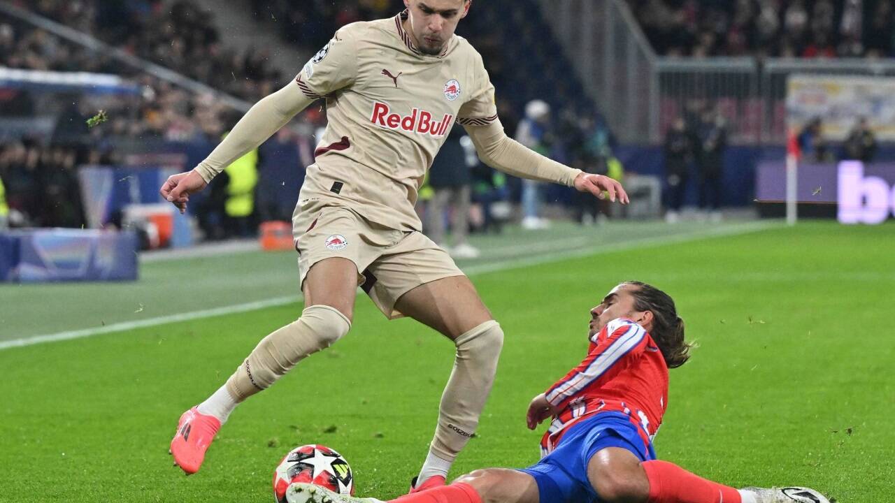 Amar Dedic (l.) konnte gegen Atletico Madrid erneut nicht glänzen. 