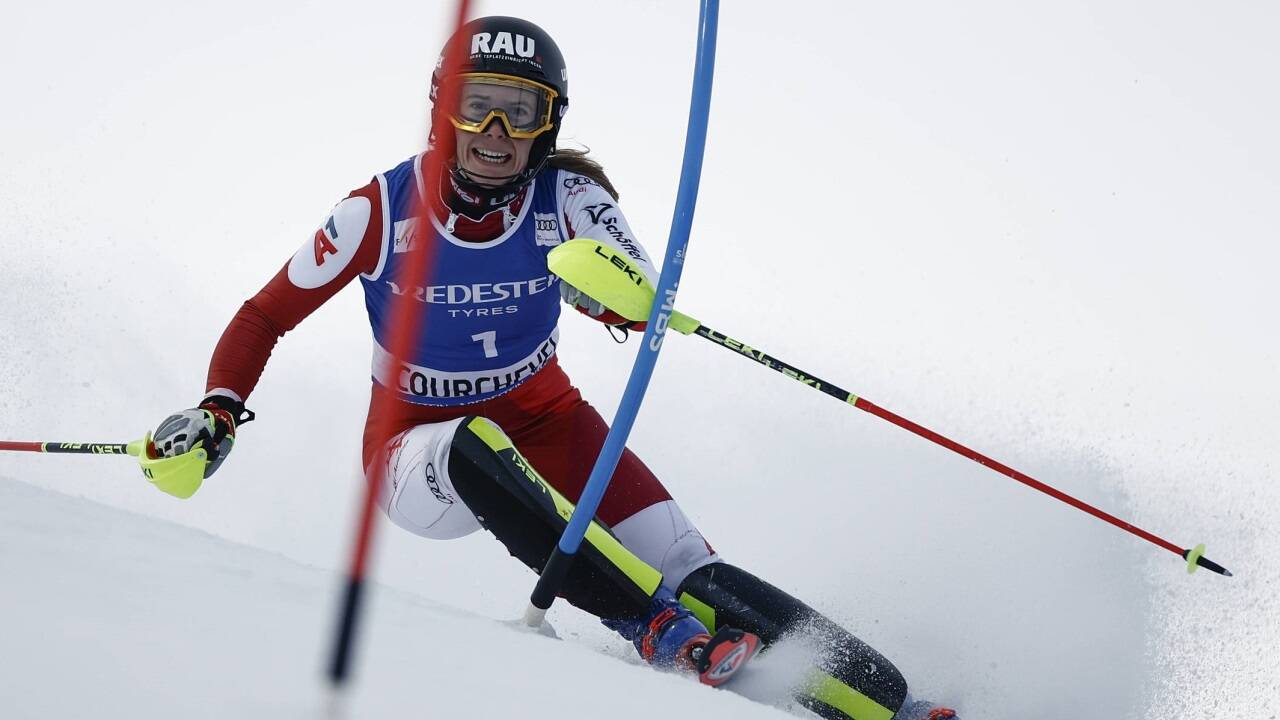 Katharina Liensberger wurde Vierte. 