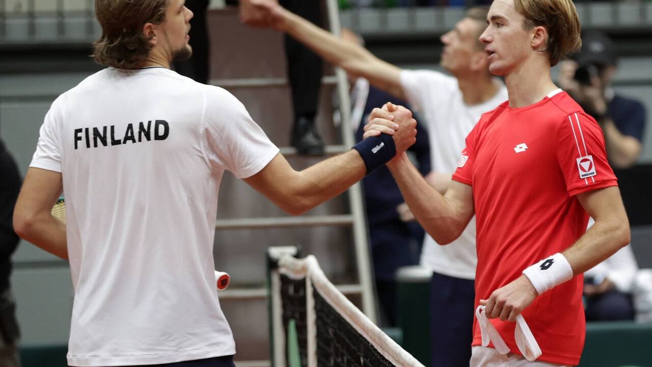 Lukas Neumayer spielte gegen Otto Virtanen groß auf. 