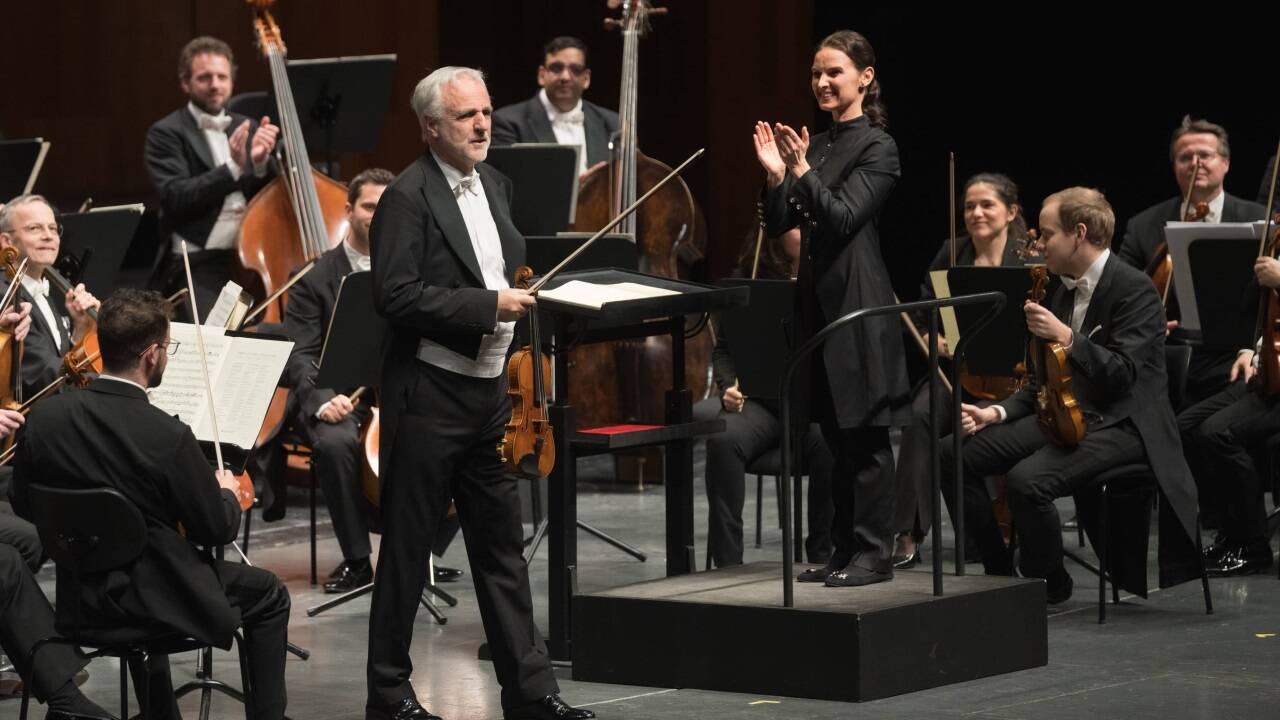 Konzertmeister Rainer Honeck gestaltete den Solopart in Mozarts D-Dur-Violinkonzert 