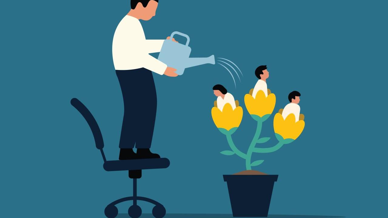 Wer andere unterstützt, sie fördert und ihnen den Rücken freihält, schafft ein Umfeld, in dem Menschen motiviert arbeiten und ihr volles Potenzial entfalten können.  