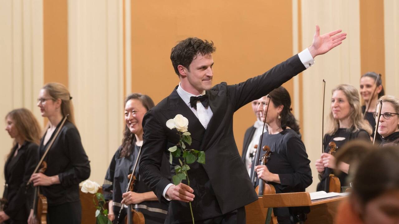 Bilder zum Abschlusskonzert der Mozartwoche 2025 im Großen Saal des Mozarteums. 