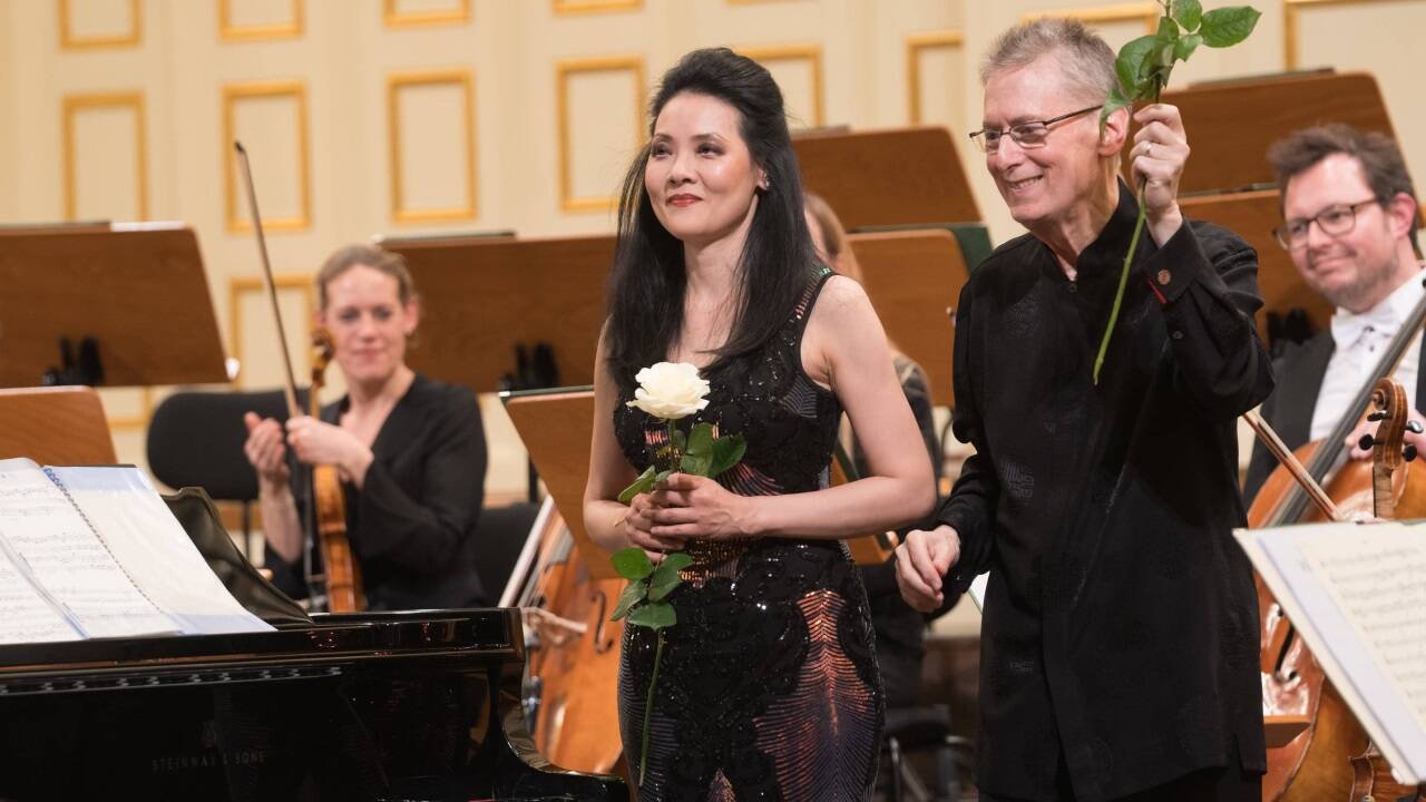 Bilder zum Abschlusskonzert der Mozartwoche 2025 im Großen Saal des Mozarteums. 