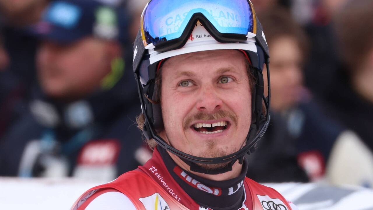 Manuel Feller holt Gold im Slalom. 