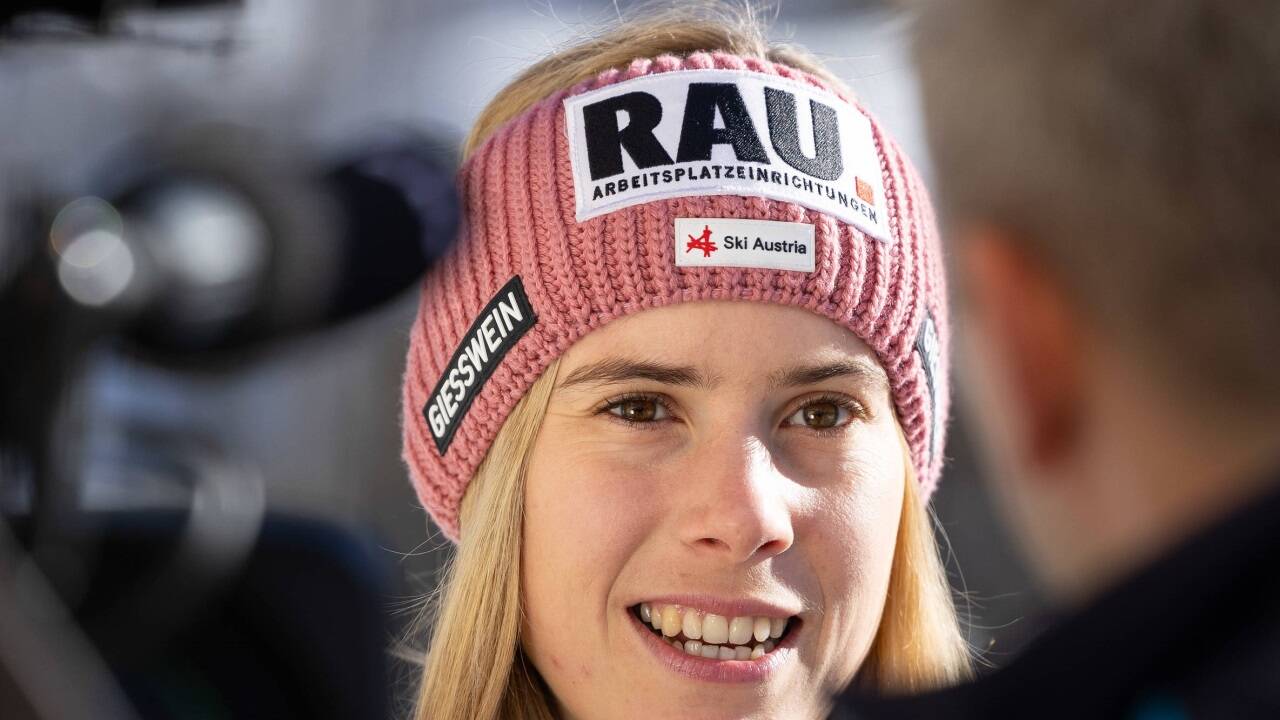 Gold in der Teamkombi und Silber im Slalom: Katharina Liensberger. 