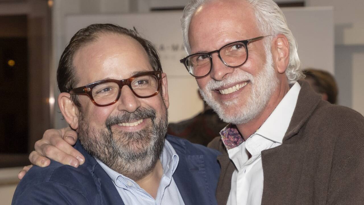 Bernhard Heim und Enrico Simma.  