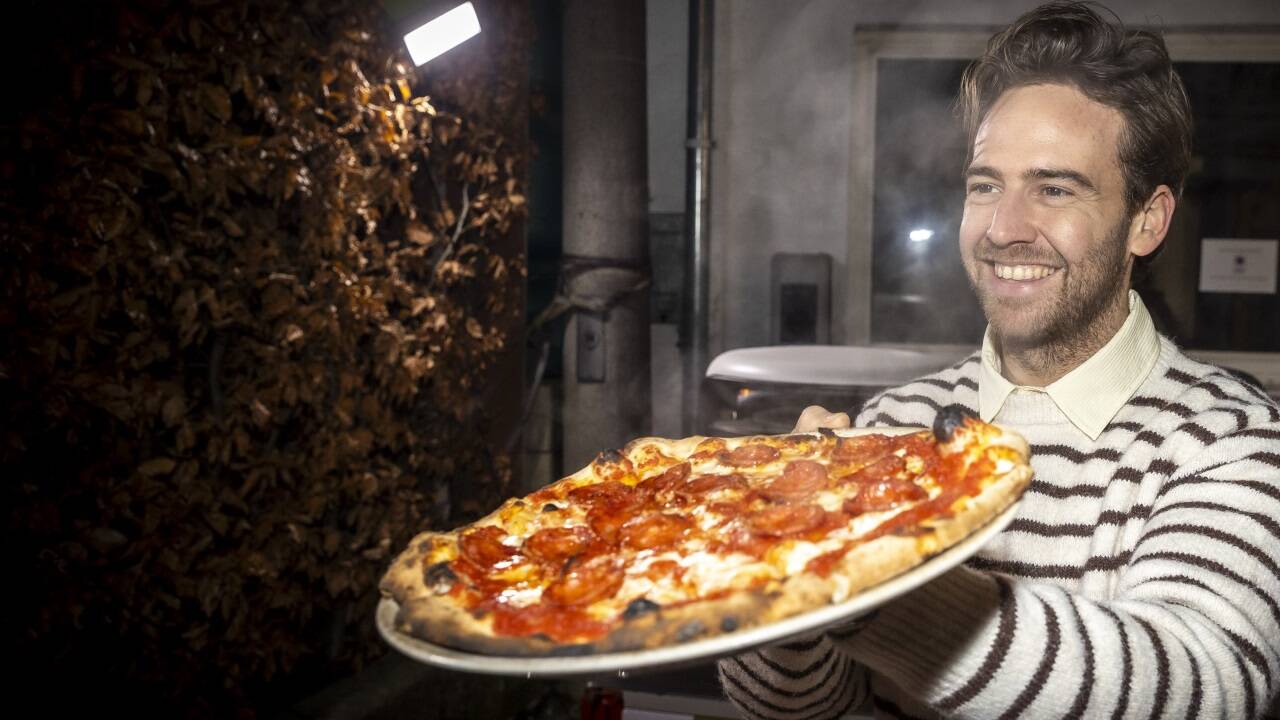 Pizza passt immer: Manuel di Bartolo.  