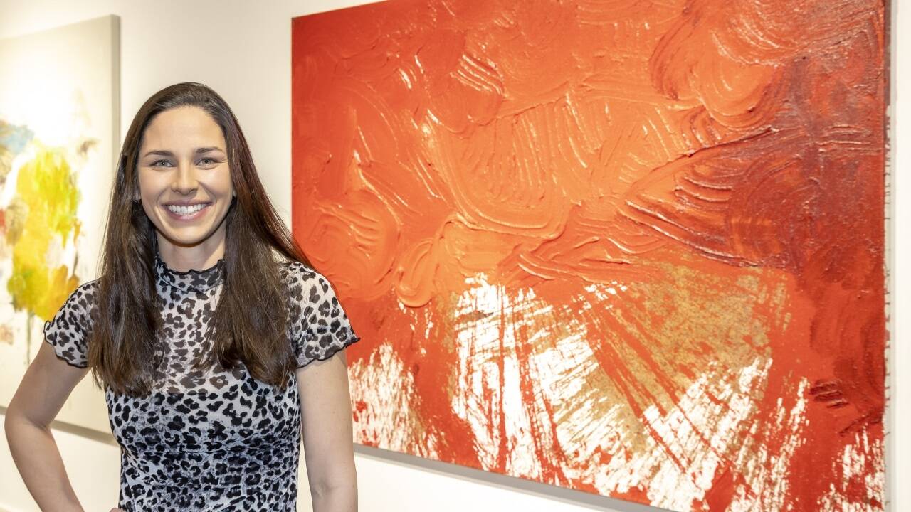 Lisa-Marie Pirker – und kräftige Farben.  